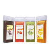 100 g Enthaarungswachs-Kartusche – Haarentfernungscreme mit Bienenwachs, Erdbeere, Rose und Honig